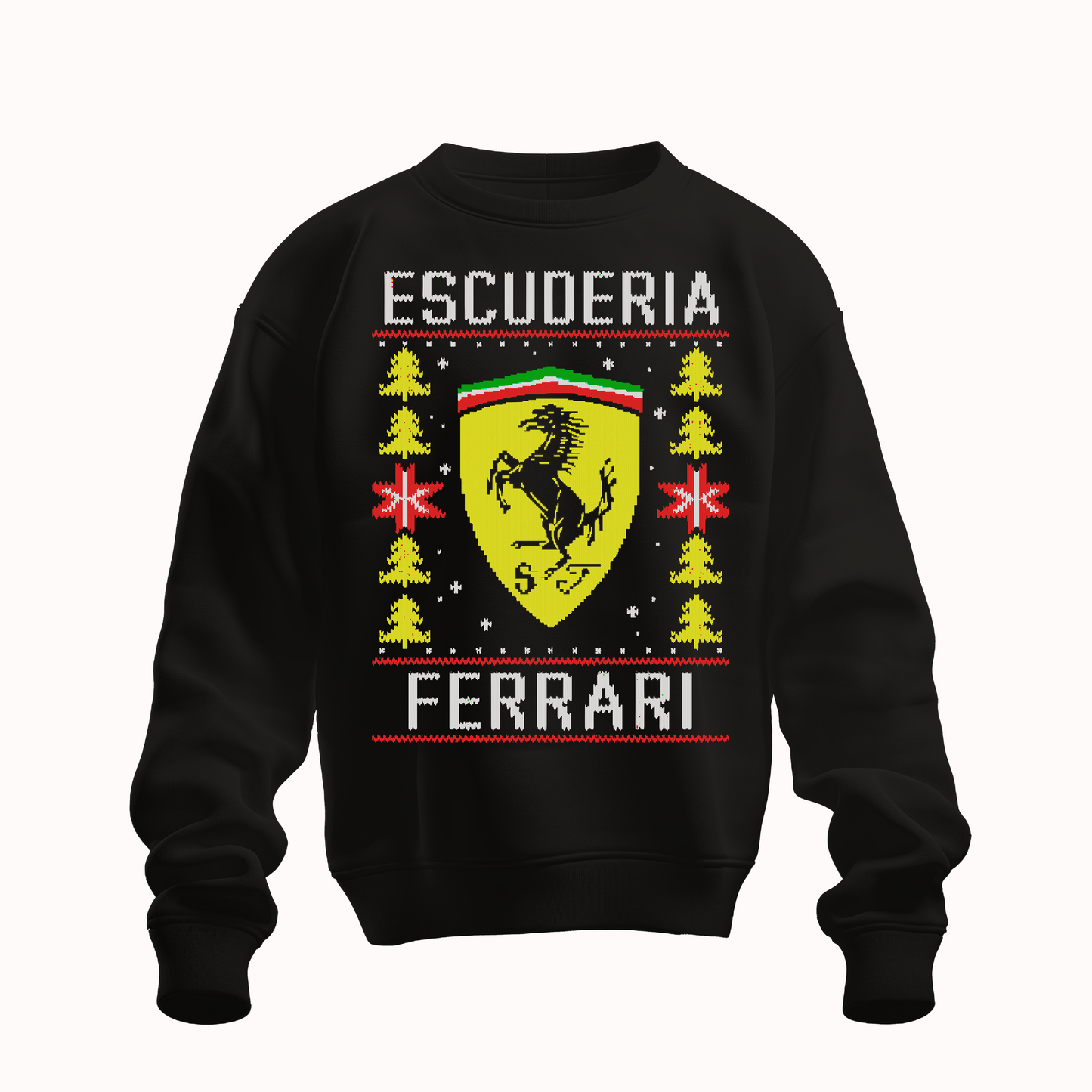 Suéter navideño "Ferrari"