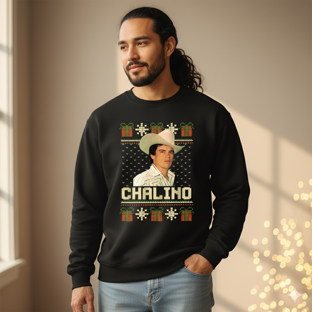 Suéter Navideño “Chalino Sánchez" – Ugly Sweater Edición Especial