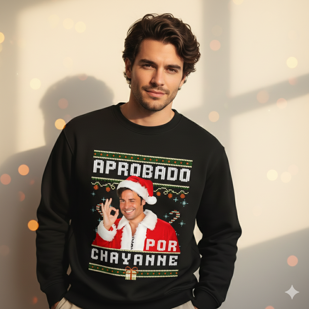 Suéter Navideño Chayanne – Ugly Sweater Edición Especial