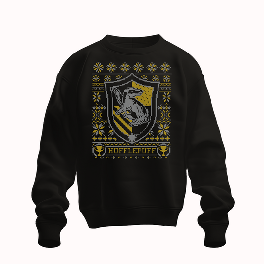 Suéter navideño "Harry Potter Hufflepuff"