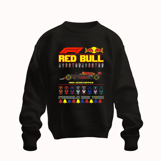 Suéter Navideño Ugly Sweater de Max Verstappen x Escudería RedBull | Edición Especial