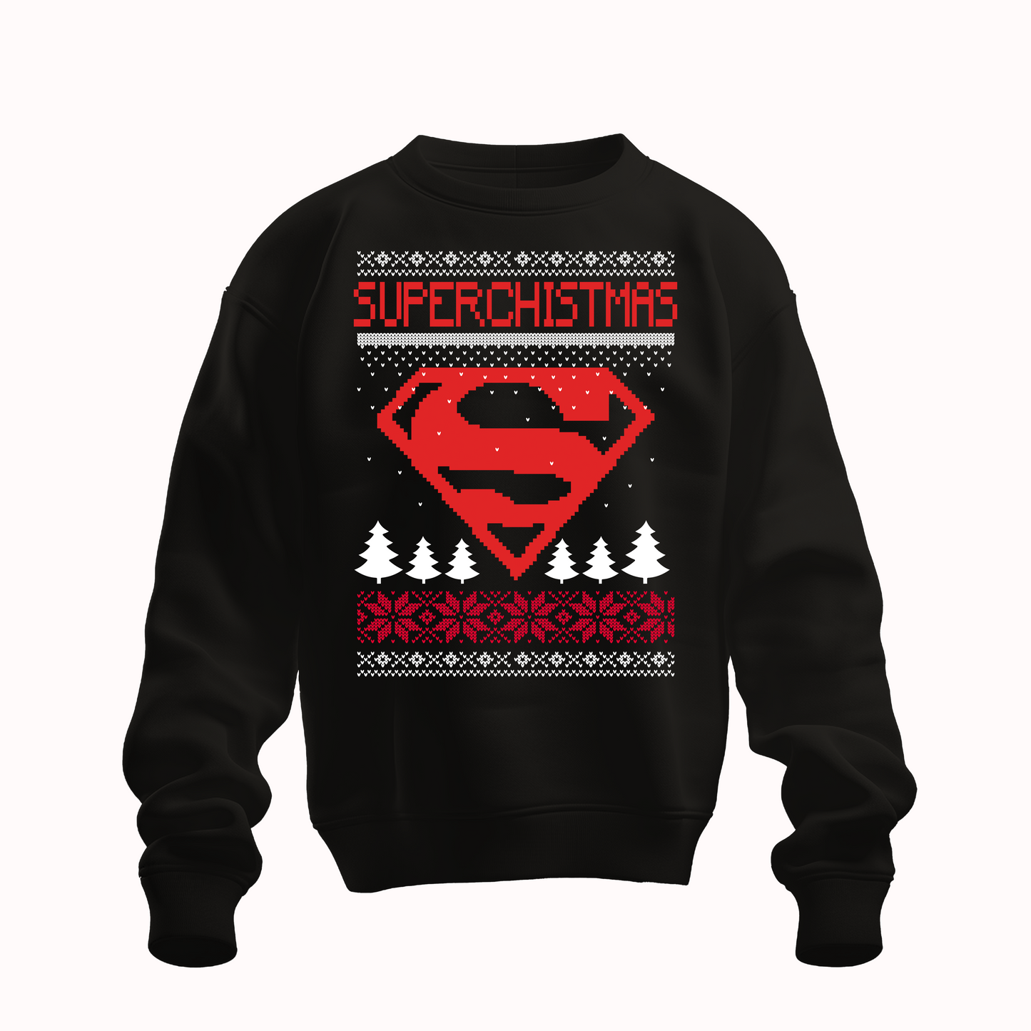 Suéter navideño "Superman"