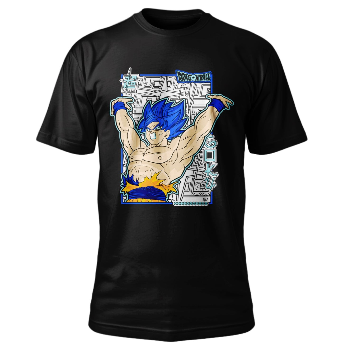 Playera Dragon Ball "Goku Blue"