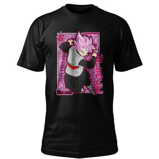 Playera Dragon Ball "Goku Black Rose"