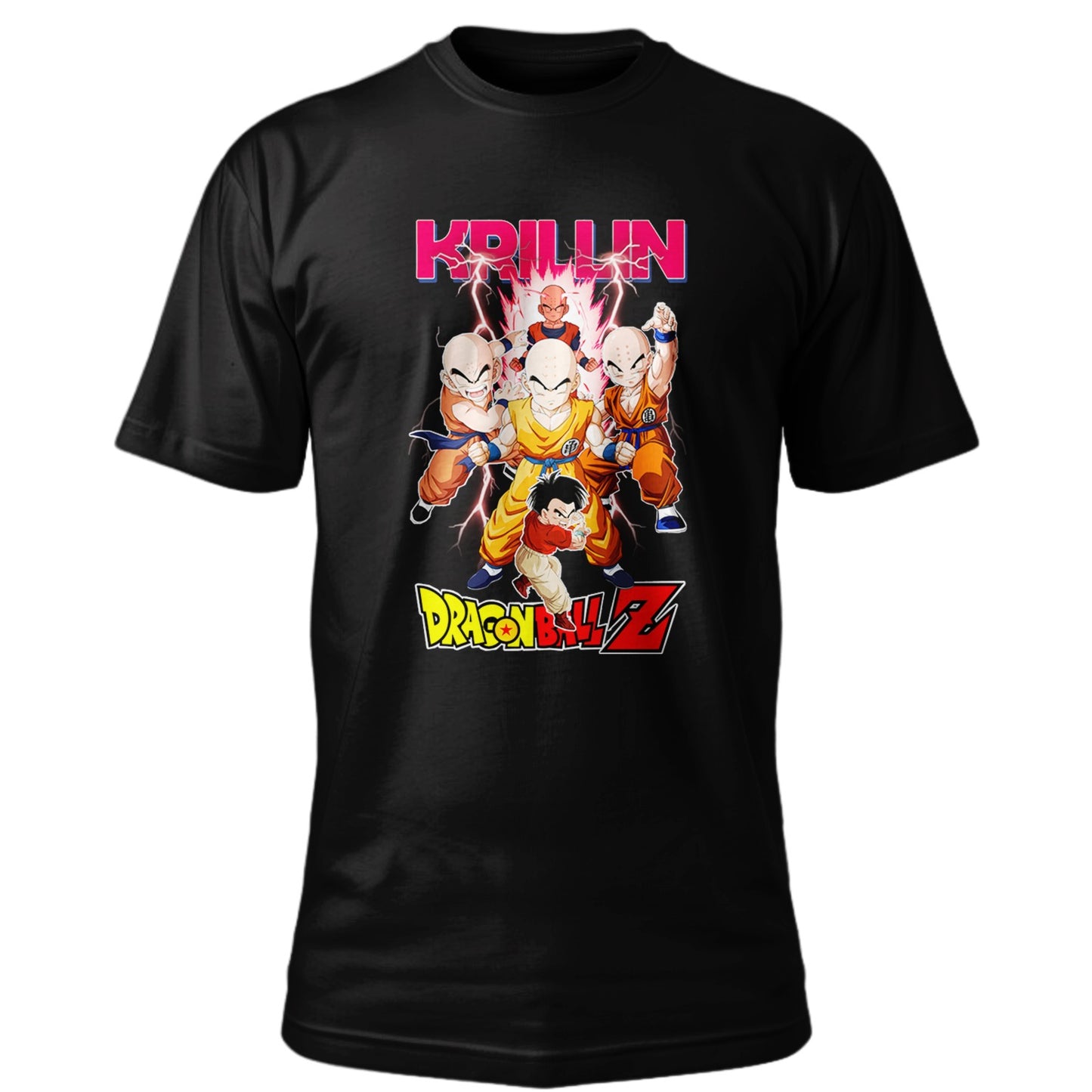 Playera Dragon Ball "krillin Collage"