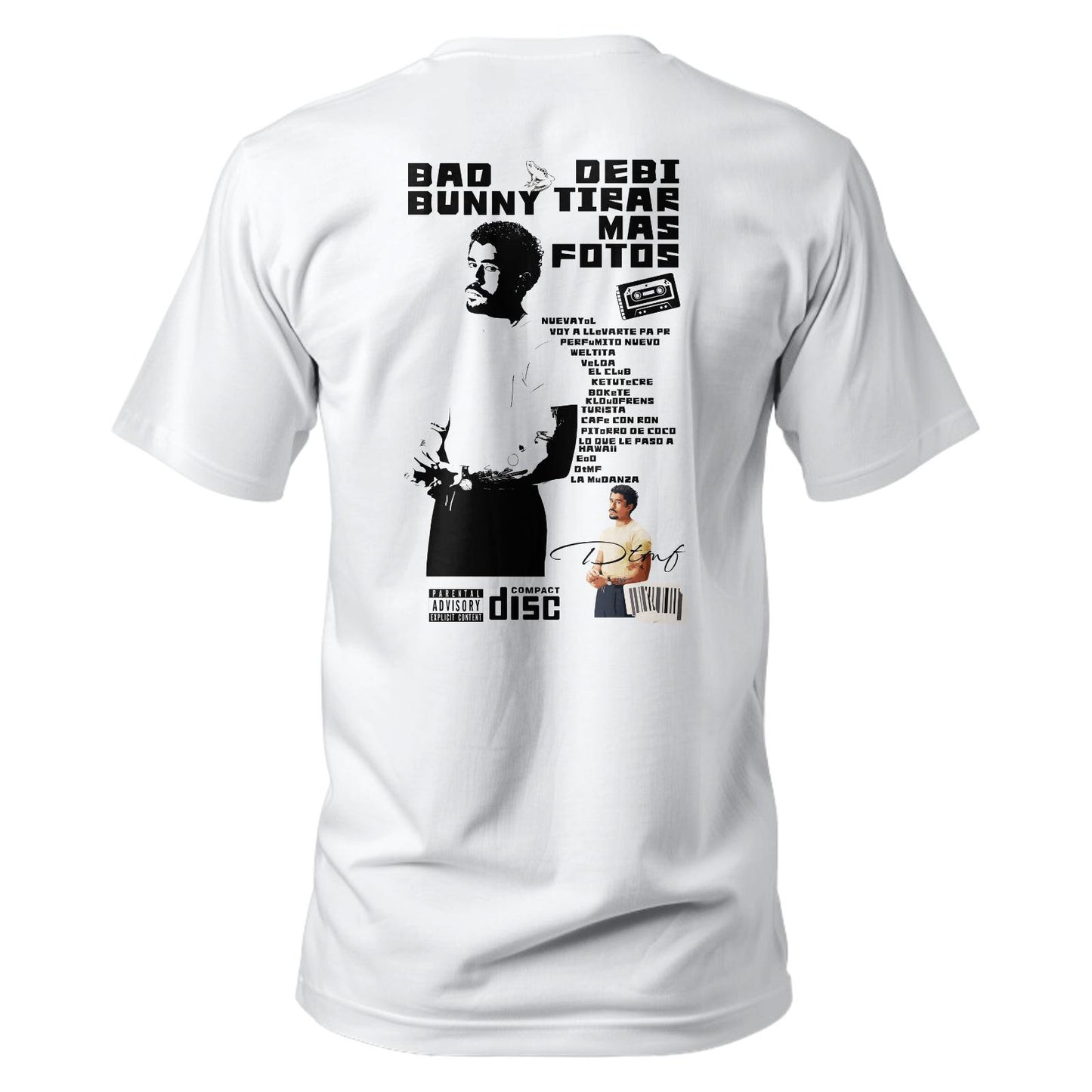 Playera Bad Bunny Compact Disc