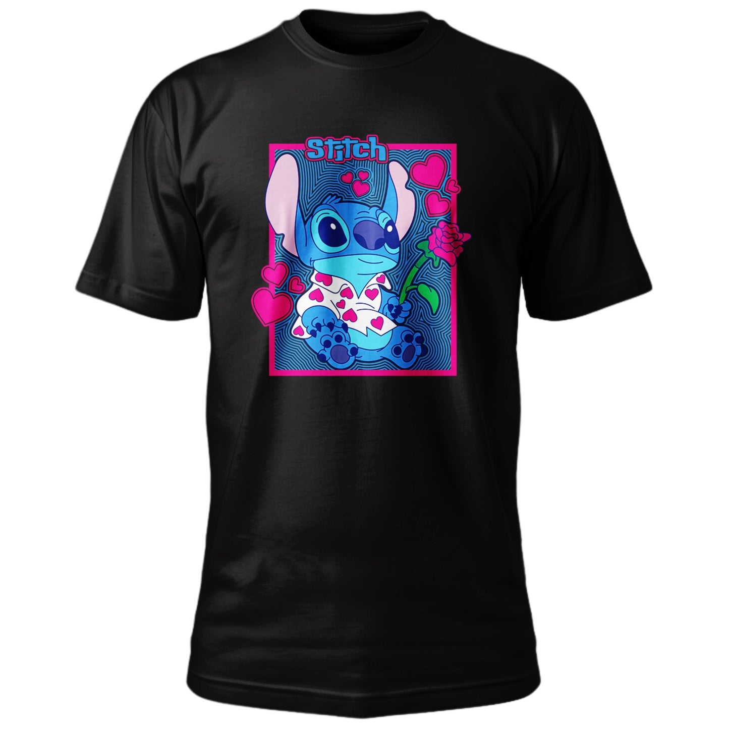 Playeras de pareja "Stitch y Angel"