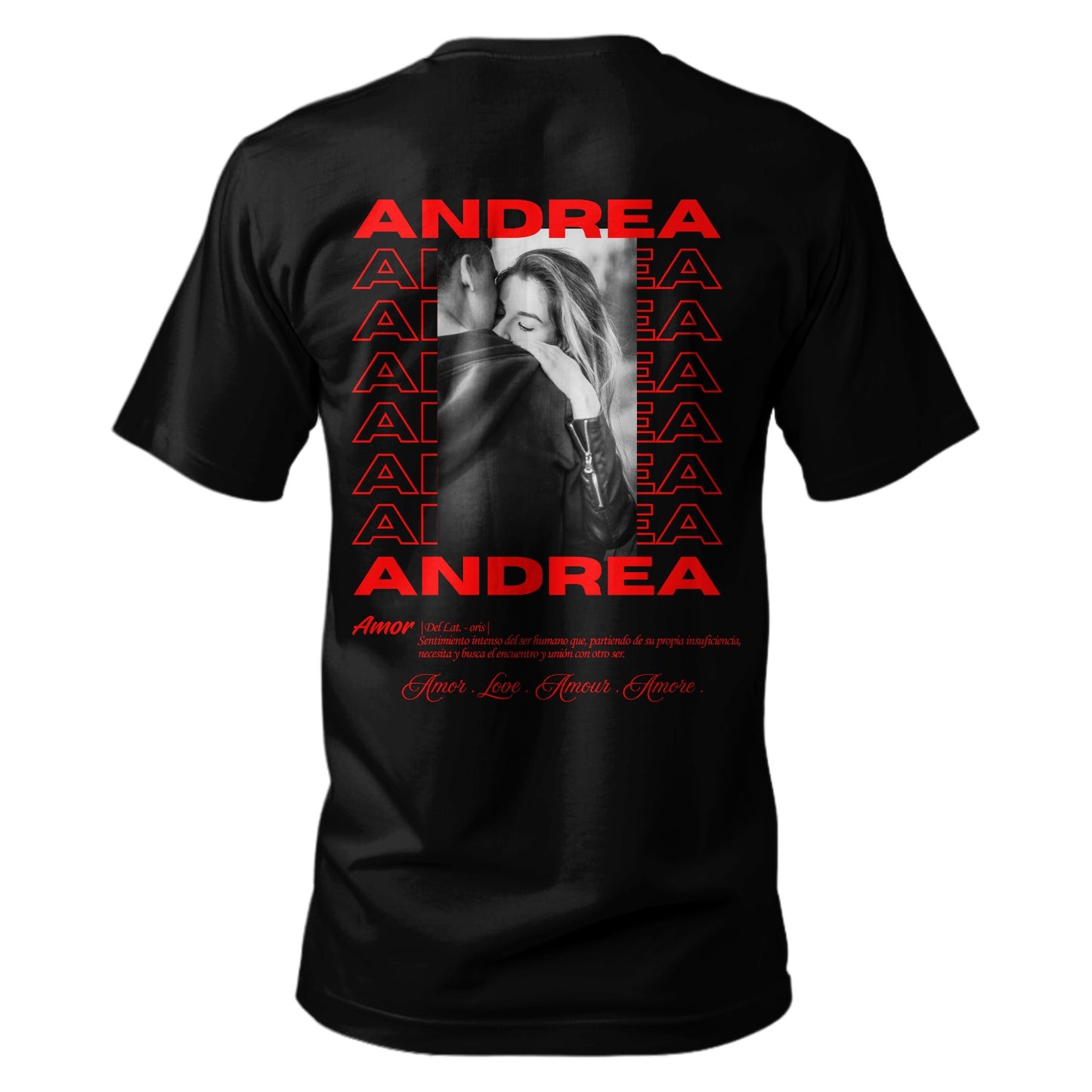 Playeras de pareja "Nombres"