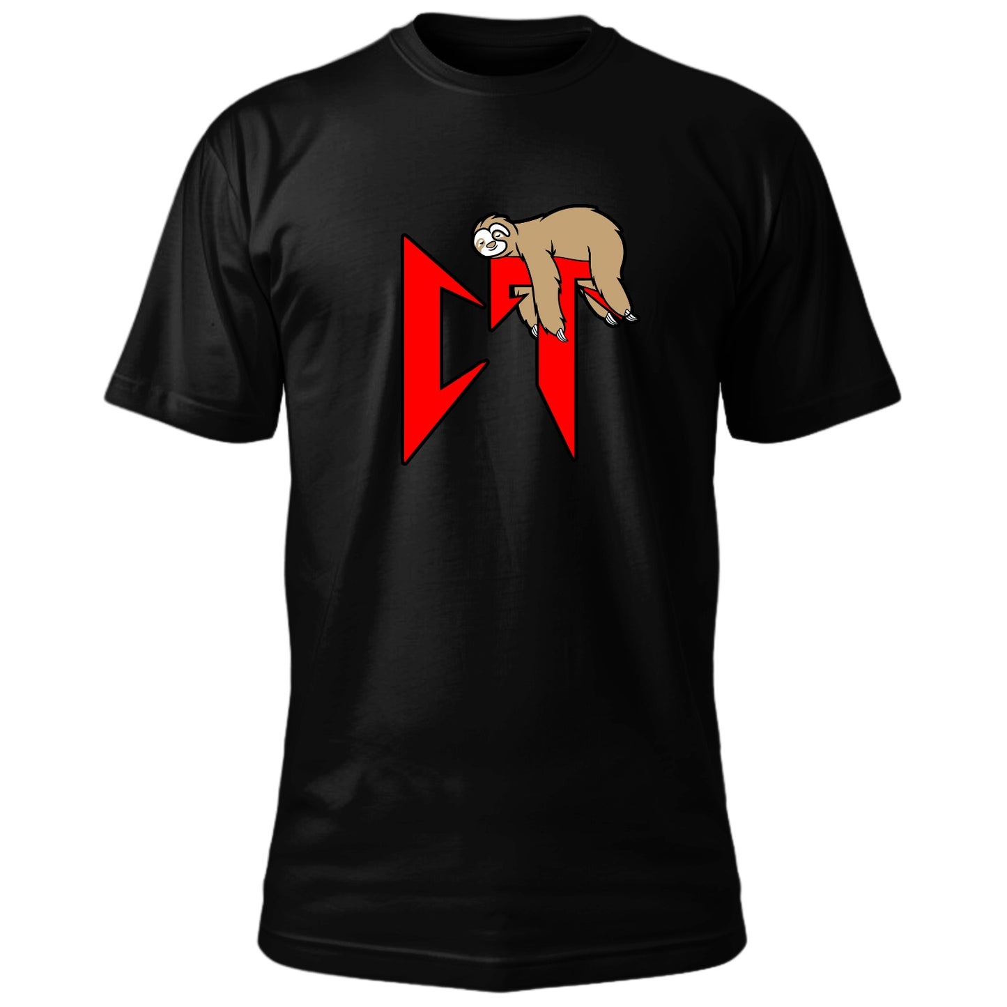 Playera Corridos Tumbados "CT" Negra.