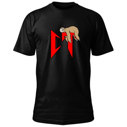 Playera Corridos Tumbados "CT" Negra.