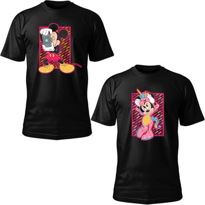 Playeras de pareja "Mickey y Minnie"