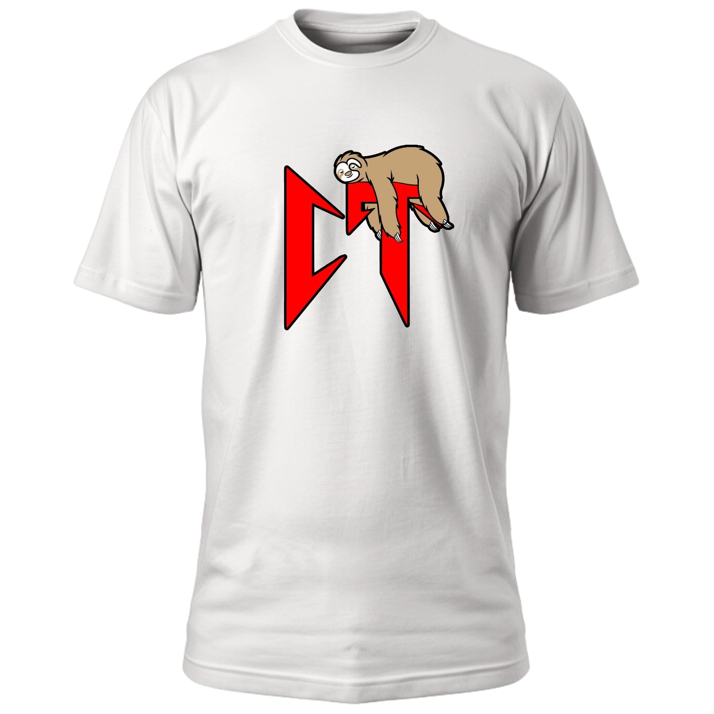 Playera Corridos Tumbados "CT" Blanca.