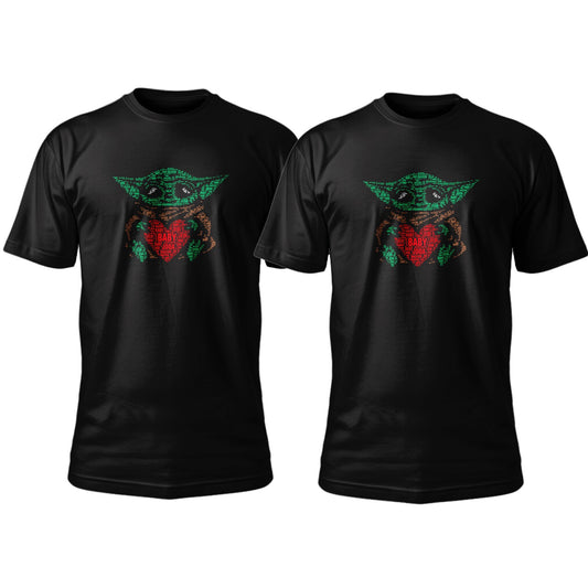 Playeras de pareja "Yoda"